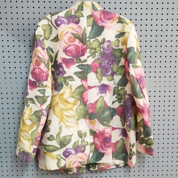 Floral Design/Print Jacket - Picture 4 of 4